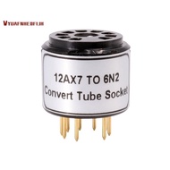 1PC Tube Socket Adapter ECC83 12AX7 to 6N2 6N1 6N6 Converter Vintage Audio DIY
