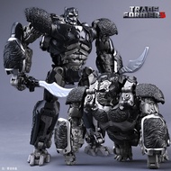 Carved Toy Transforming Robot King Kong Captain Ape Double Form 10 Weapon Model Children Gift 12.17e