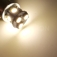 RUIANDSION BAU15S LED BA15S S25จำนวน10ชิ้น PY21W 6V 12V 24V สัญญาณเลี้ยวรถรถบรรทุกเบาไฟถอยมอเตอร์ไซค