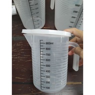 Muranee Plastic Measuring Kettle 5 Liter, 2 Liter, 1 Liter With Lid Measuring Cup