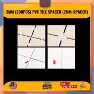 2MM (200PCS) PVC TILE SPACER (2MM-SPACER)
