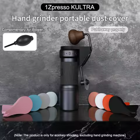 1Zpresso KULTRA Manual Coffee Grinder dust cover,outdoor camping sealed portable storage,8 colors, s