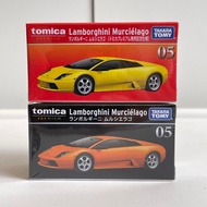 Tomica Premium No.05 Lamborghini Murcielago โทมิก้า รถเหล็ก รถของเล่น สีส้มสีปกติ