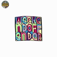 Weekend Offender Mad Cyril retro casual sticker