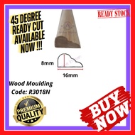 Wainscoting R3018N Wood Moulding/ Wainscoting Decoration/ Bingkai Kayu/ Frame Dinding