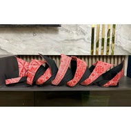 Ready Stock Tanjak cotton Hitam + batik