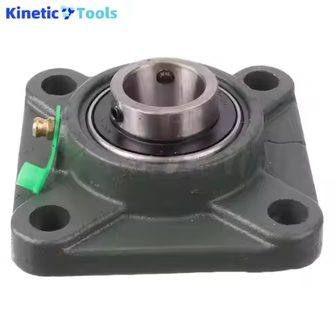 UCF205 Bearing 25mm 4 Bolt Installation Bearing Hole Square Flange Gasket Block