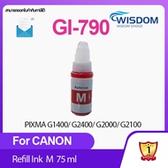 หมึกพิมพ์ GI790/GI 790/GI-790/790M น้ำหมึกเติมเทียบเท่า canon INK Refill For Printer เครื่องปริ้น CA