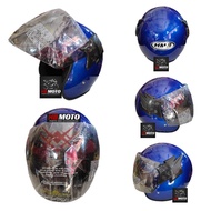 HMR Light Solid Blue HMRCEN1LB Helmet SNI Helmet/ Half Face Helmet/ Adult Helmet/ Safety Helmet/ Hel
