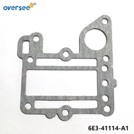 6E3-41112-A1 Gasket Exhaust For Yamaha Outboard Motor 2T 5HP 6E3 Model 6E3-41112 6E3-41112-A0