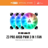 Montech Z3 Pro ARGB 120mm PWM Fan 3 in 1 Pack