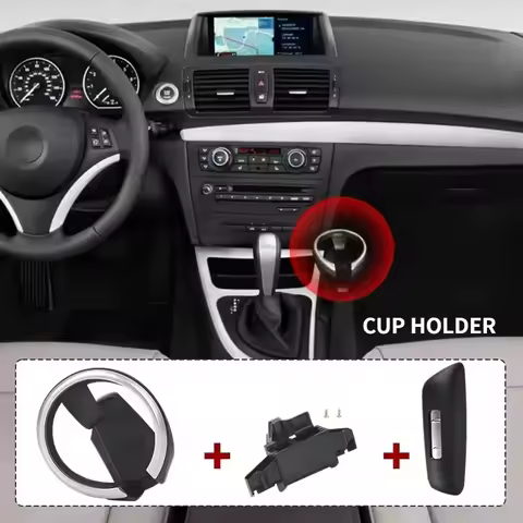 For BMW 1 Series 128i 135i X1 E82 E84 Left Hand Drive Front Cup Drink Holder Phone Holder 5116044308