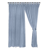 Eurotex Dim Out Curtain Block 90% Sunlight 3 Ways Hanging Options (1 Piece) 618