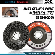 MATA KEENNESS Sandpaper Disc Paint Remover 4 Inch Rust Paint Remover Grinding Wheel Paint Remover