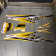 0Stiker sticker body stripe cover set (15) yamaha y125z y125zr 125z 125zr YELLOW KUNING DIRAJA COVER