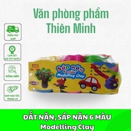 6 COLOR Modeling Clay Modeling Clay 1 box