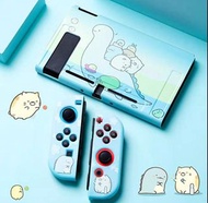 任天堂switch 角落生物保護殼$135@1  恐龍炸蝦白熊炸豬扒 蜥蜴 角落生物 保護殼 保護套 手柄套 矽膠 switcholed 外殼 收納包 switch switch oled switch lite