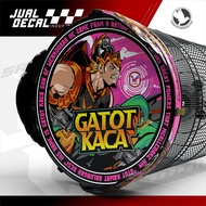 Stiker Decal Sangkar MURAI - GATOT KACA NUSANTARA Tebok Setiker Kandang Vaiasi no 1 2 3