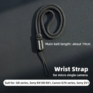 Camera Wrist Strap Hand Lanyard Rope for Ricoh GR3 GR4 GR3X Sony RX100 VII ZV-1 ZV-E10 Canon M200 G7
