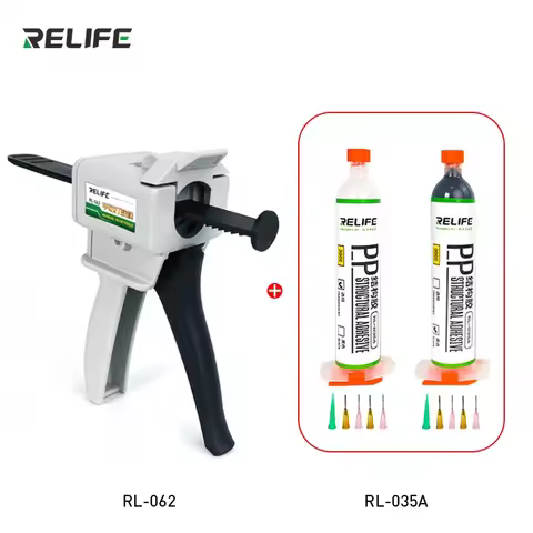 RELIFE RL-062/RL-035A PP Structural Adhesive /Handle For IPhone 8~13 Pro Max Back Cover Glass Lens L