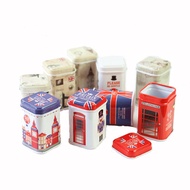 1pc Sealed Storage Mini Collectables Tin Cans Metal Toothpick Bank Biscuit Tea Box Sundries Container Case