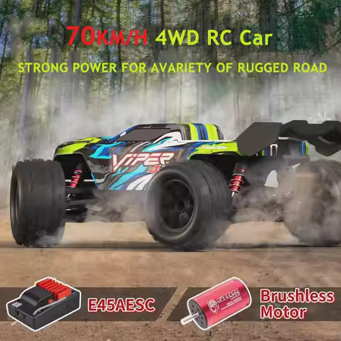 S909PRO S910PRO 1:16 70KM/H 4WD RC Car With LED Remote Control Cars High Speed Drift Monster Truck f