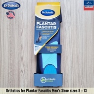 Dr.Scholl's®  Insoles Orthotics for Plantar Fasciitis 1 Pair แผ่นรอง รองเท้า แผ่นเสริมส้นเท้า ลดแรงกระแทก