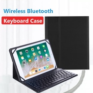 Bluetooth Keyboard Leather Case for Samsung Tablet SPARK 8+ Plus MXS Android 12 Tab SPARK Pro 10.1" Inches Wireless Keyboard Leather Case 10 Inch System Keyboard Protective Case