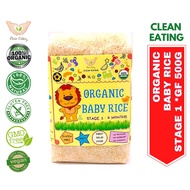 Clean Eating Organic Baby Rice Stage 1: 6 Months Old 500g