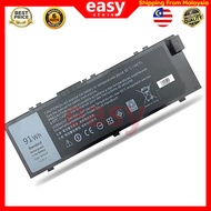 LAPTOP Battery for Dell MFKVP 1G9VM GR5D3 451-BBSB M28DH T05W1 451-BBSF Precision M7510 Precision 7510 Precision 15 7520