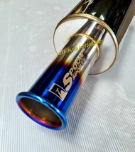 Spoon N1 Racing Sport Muffler Ekzos Spoon N1 (Good Quality and Thick Material)
