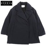 Arpege Story Excellent Condition Padded Tailored Coat, Women's, Black, Size 2, 14323940