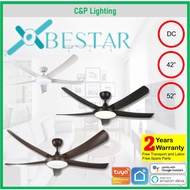 [INSTALLATION PROMO] Bestar Vesta 42" / 52" Smart DC 5 Blades Ceiling Fan with Dimmable LED and Remote