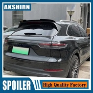 Car Spoilers ABS Plastic Rear Spoiler Lip Tailgate Spoiler For Porsche Cayenne 9Y 9Y0 2018 2019 2020