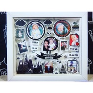 Baby BIODATA FRAME 3D BIODATA POPUP FRAME (BLACKMOUNTAIN Theme)