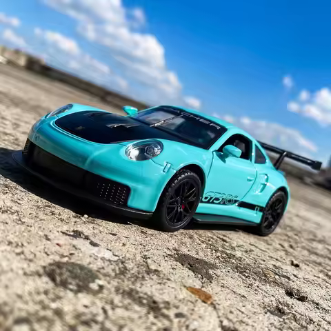 1:32 Porsche GT3 RS RSR 911 GT3 911 Turbo S Cayenne Turbo Supercar Alloy Metal Diecast Model Car Des