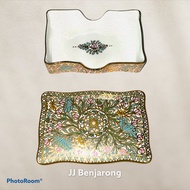 ตลับนามบัตร เบญจรงค์ 1 ใบ ONE Jewelry & name card case in Royal Bone China handpainted by JJ Benjaro