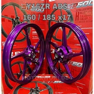 RIM YSUKU Y15 Y15ZR Y16  Y16 ABS RCB ORIGINAL SP500 SPORT RIM 500 185 / 250 / 17 MOTOR Y16ZR Y16 GLO