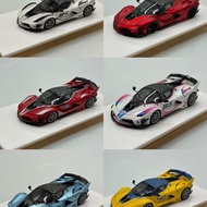 [Ready Stock] 1/64 TNT Ferrari FXXK evo Leap Horse Limited 49 Sets Resin Car Model Collection