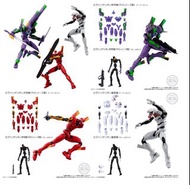 [預訂2023年5月] Bandai 食玩 新世紀福音戰士 EVA FRAME EX EVA-FRAME EX: EVANGELION W/O GUM 一套8款 (原盒8盒)