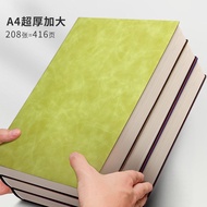 A a4 Notebook Thick Notebook Thickened Postgraduate Entrance Examination Large Notepad Soft Leather 
