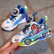 [YY] Luminous Boys Shoes Boys Cloth Shoes Children Luminous Shoes Mesh Breathable Boys Shoes Cartoon