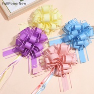 Ful  4PCS Wedding Car Ribbon Pull Bows Knot Gift Wrap Wedding Car Decor Birthday Party Supplies DIY Home Decoration nn
