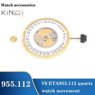 955.112 Movement V8 ETA955.112 955112 Quartz Watch Movement with Calendar Plate High-Precision Mechanical Watch Movement Replacement Spare Parts