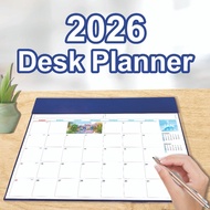 2026 Diary Mini Desk Planner Diary Table Top Planner Desk Diary PVC Cover Corporate Stationery 2026 