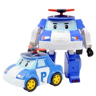 【Tap-Yee】ของเล่นเด็ก Robocar Poli” หุ่นยนต์ของเล่น ของเล่นเปลี่ยนรูป หม้อแปลงไฟฟ้าหุ่นยนต์ดึงกลับ