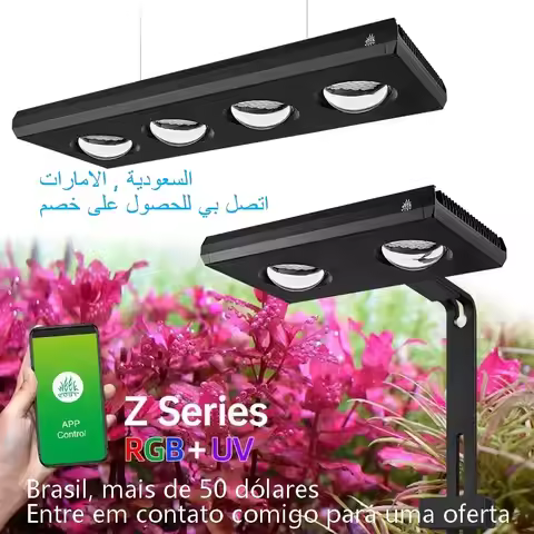 Week Aqua Z250Pro/Z400Pro RGB+UV Full Spectrum Water Grass Light Native Sunrise Sunset Lamp for Fres