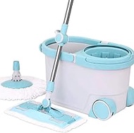 Mop - Spin Mop Bucket with Deluxe Stainless Steel 360 Spin Dry Basket &amp; Telescopic Handle Pole Commemoration Day