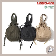 United Athle Drawstring Type Polyester Fiber Tear-Resistant Bag Small Drum