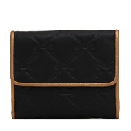 Longchamp LM Cuir Deluxe Leather French Wallet- Black